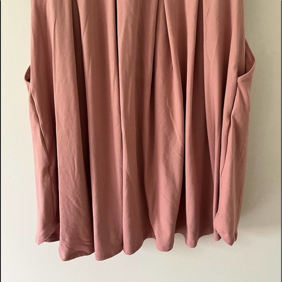 Andrée by UNIT Blush Pink Fit & Flare Dress Size Medium - Picture 5 of 7